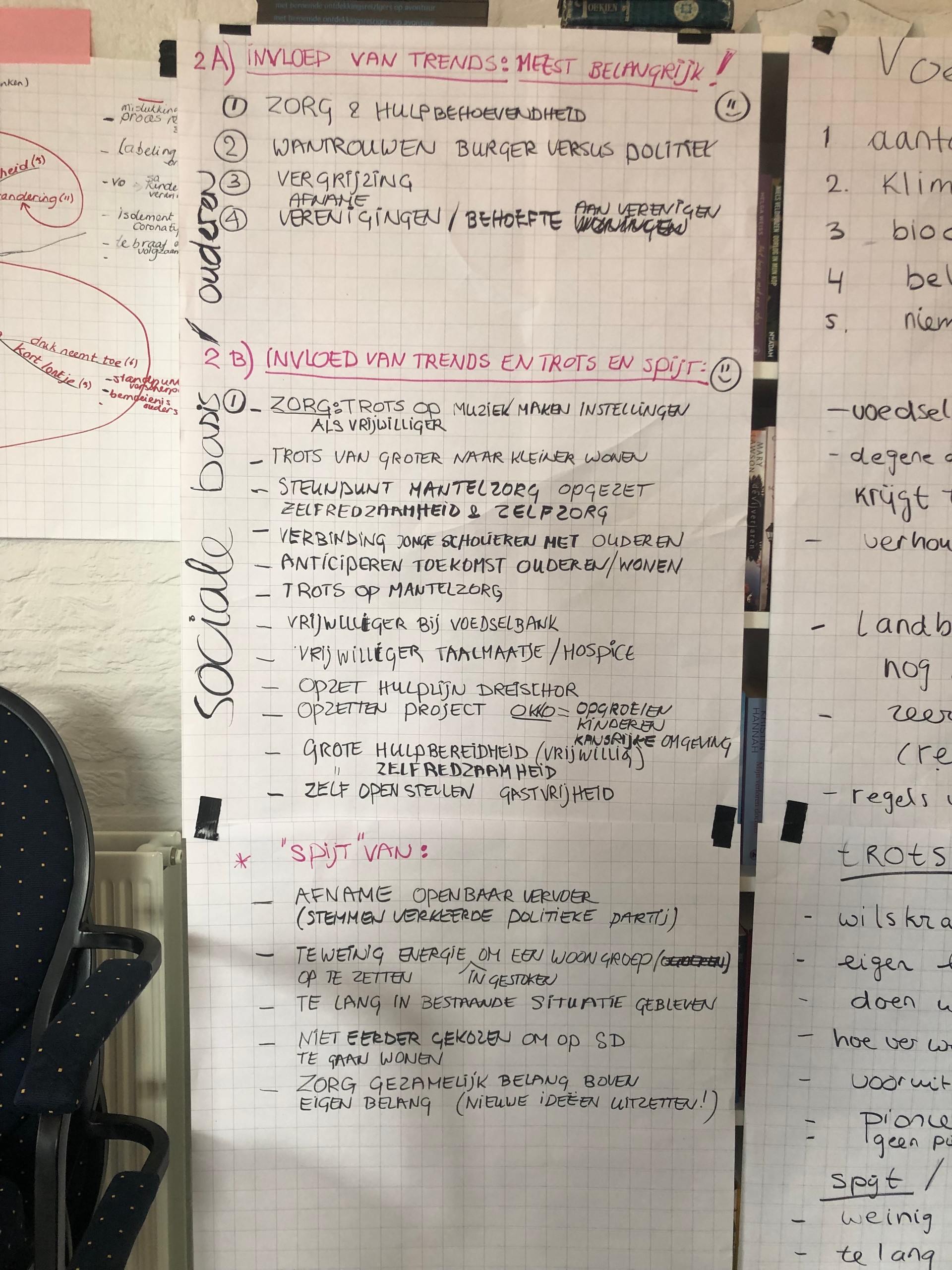 Perspectief sociale basis en ouderen: ontwikkelingen en trots en spijt